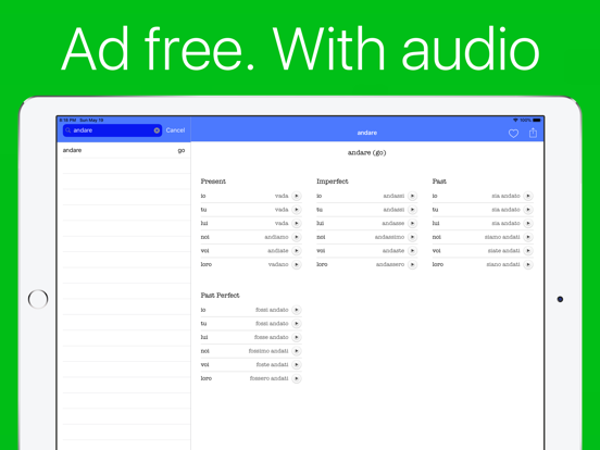 Italian Verb Conjugator Pro