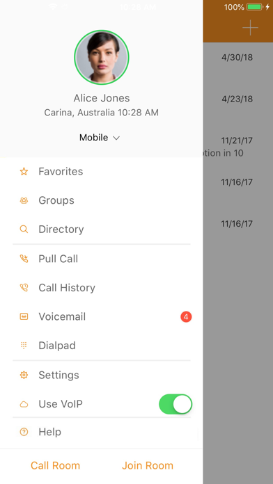 HCP-Connect Screenshot
