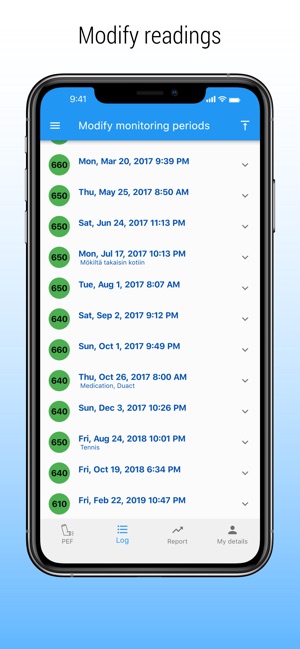 PEF Log - asthma tracker(圖5)-速報App