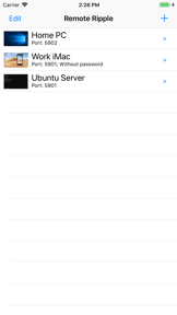 Remote Ripple screenshot