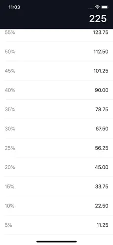 Screenshot 3 1RM: Weightlifting Calculator iphone