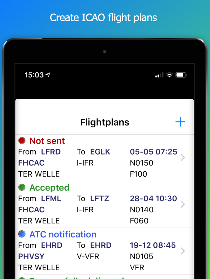 AeroPlus FlightPlan - VFR-IFR