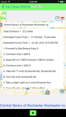 Game screenshot Trip Tracker GPS Professional hack