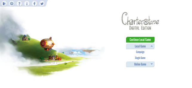 Charterstone: Екранна снимка на цифровото издание