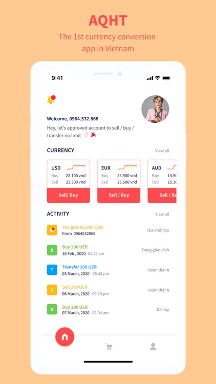 AQHT - Currency exchange