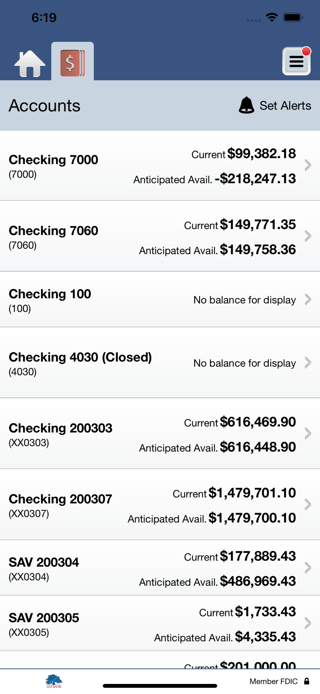 Lee Bank Mobile Business screenshot 4