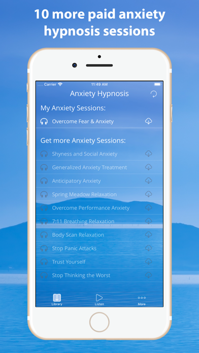 Overcome Anxiety Hypnosis screenshot 2