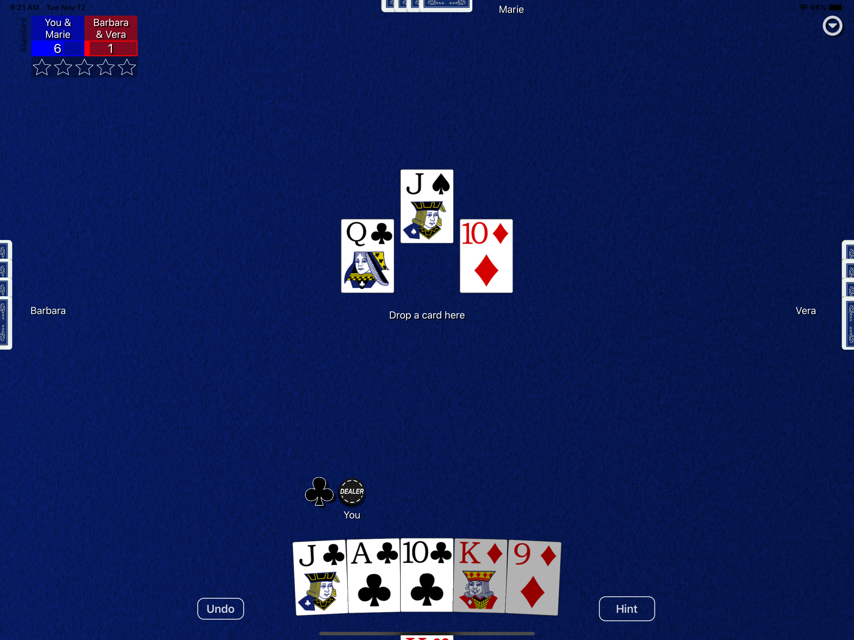 Euchre Card Classic