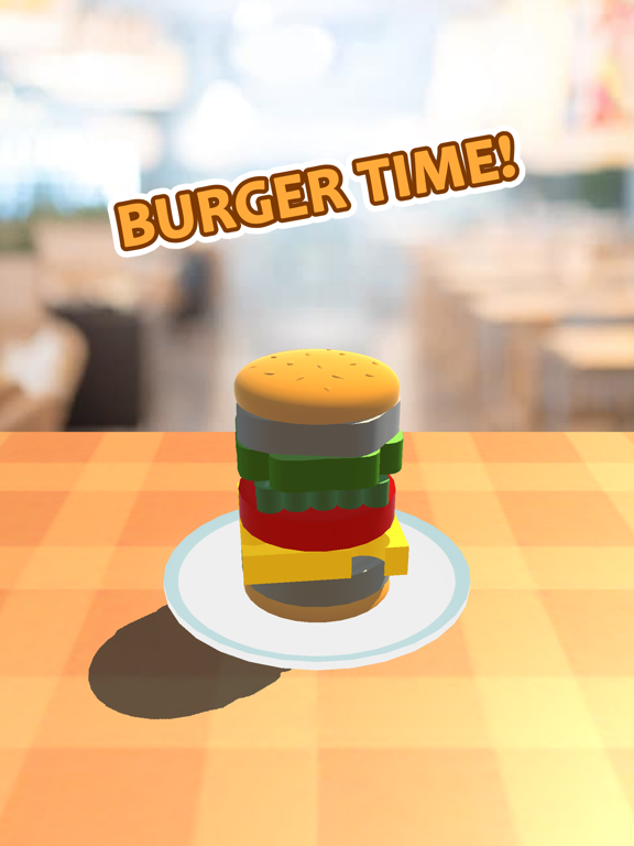 Stump Puzzle 3D - Burger Stackのおすすめ画像1