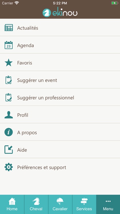 Ekinou - au service du cheval