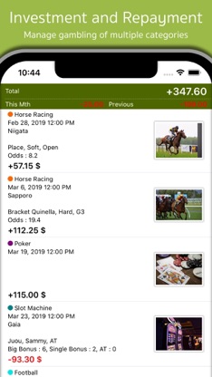 BettingLog screenshot 1