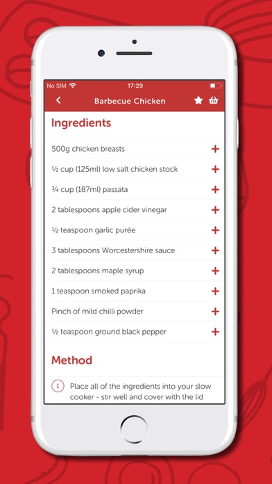 BLW Slow Cook Recipes Screenshot