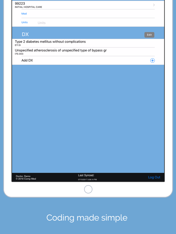 iHospitalist iPad screenshot 3 - Medical app