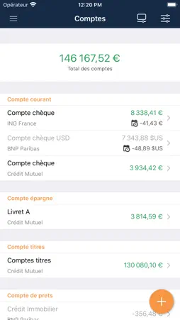 Budgea screenshot 2
