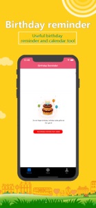 Birthday assistant app screenshot #2 for iPhone