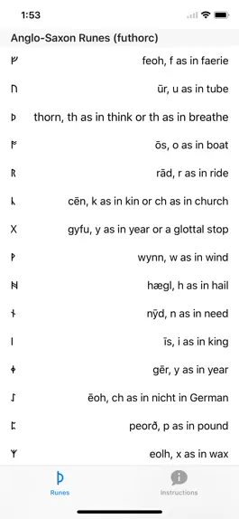 Game screenshot Anglo-Saxon Futhorc Keyboard mod apk