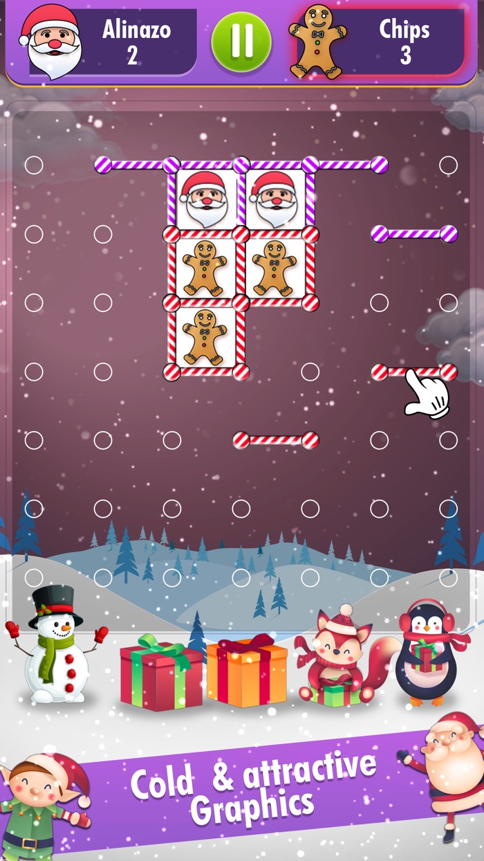 Dots and Boxes Strategy Game