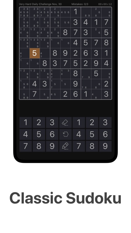Sudoku screenshot 2