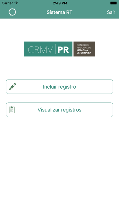 Screenshot #1 pour Sistema RT
