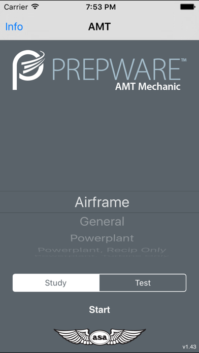 Prepware Aviation Maintenance Screenshot