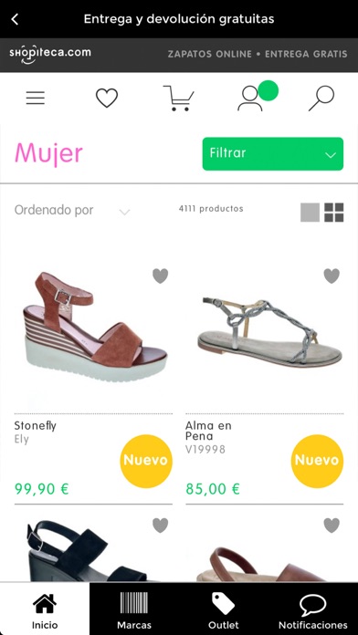 Screenshot #2 pour Shopiteca, zapatos online 24h