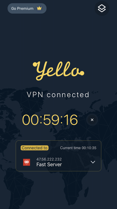 Yello VPN- Easy Unlimited VPN screenshot 2