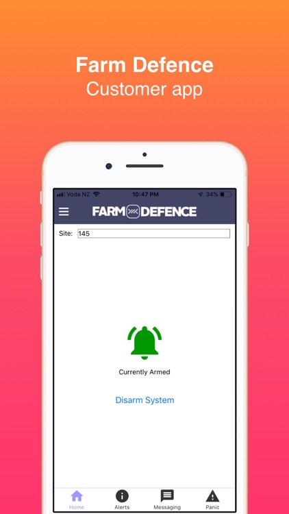Farm Defence Customer App