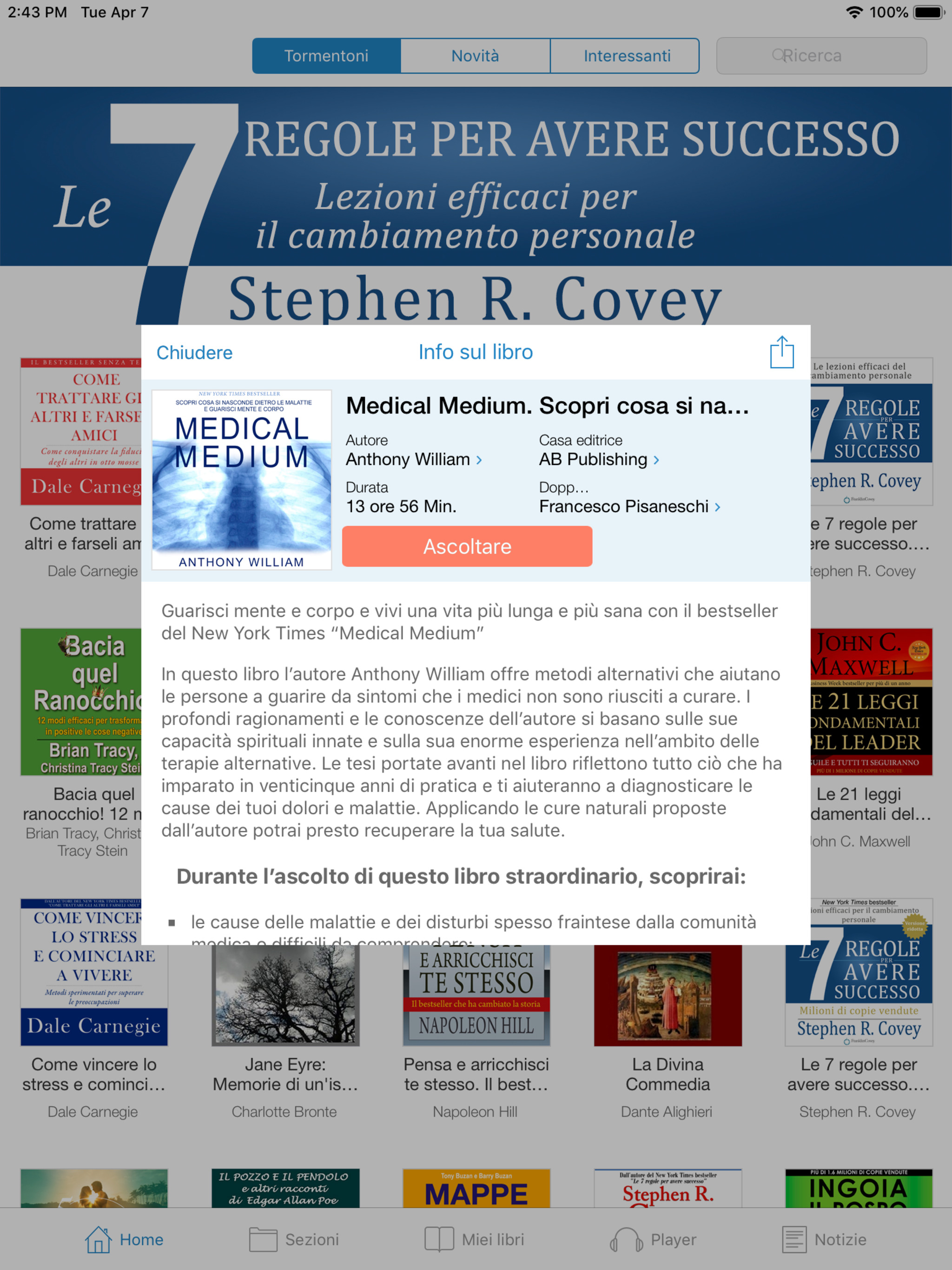 Audiolibri - Ascolta Libri