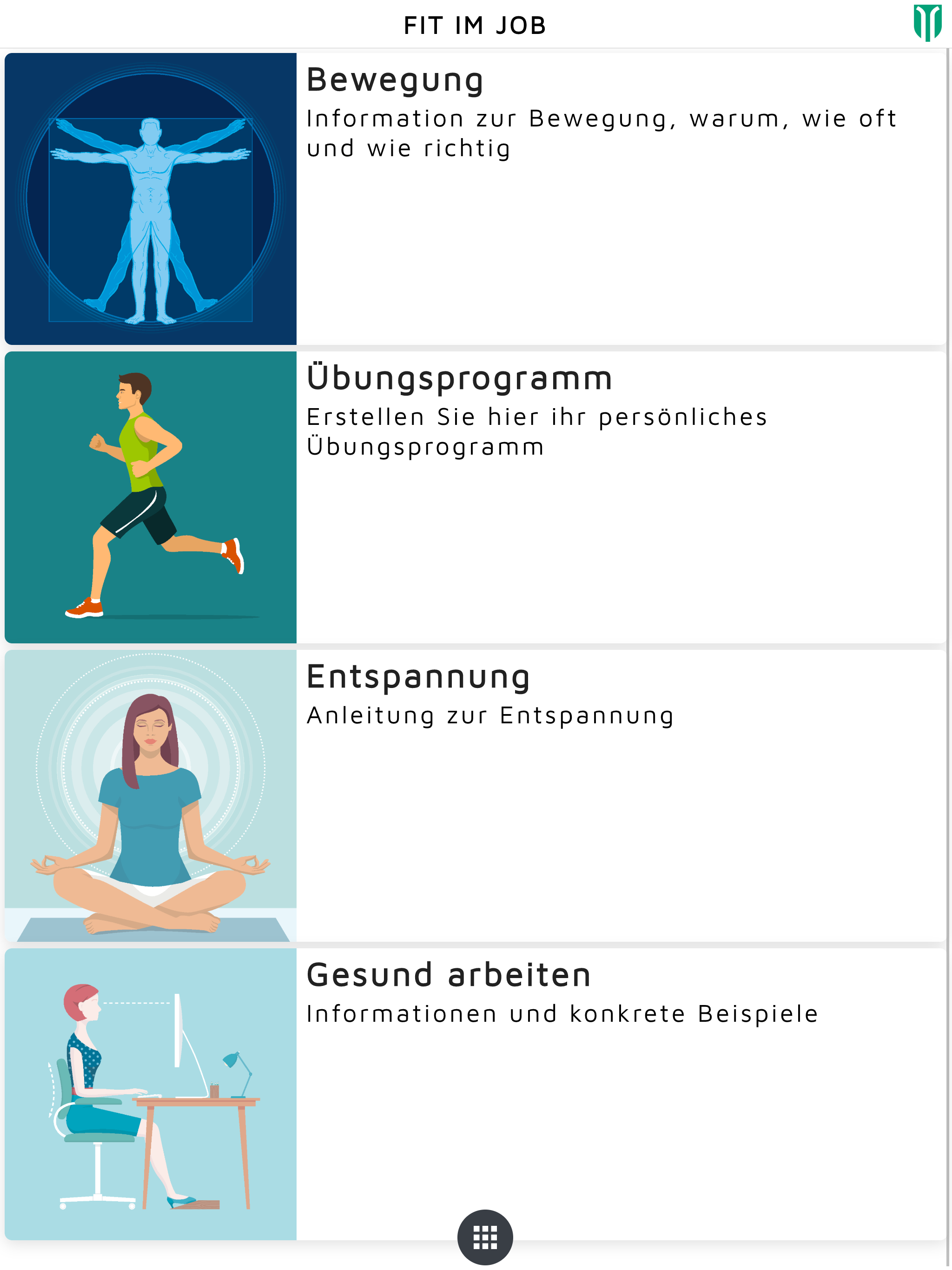 Fit im Job