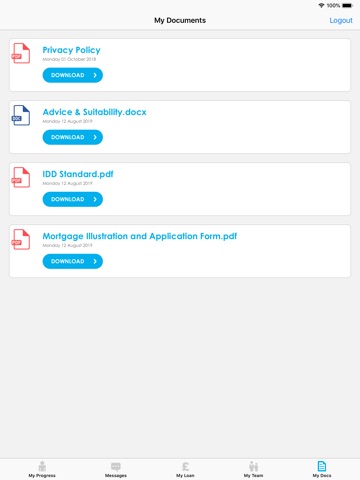 MyFluent iPad screenshot