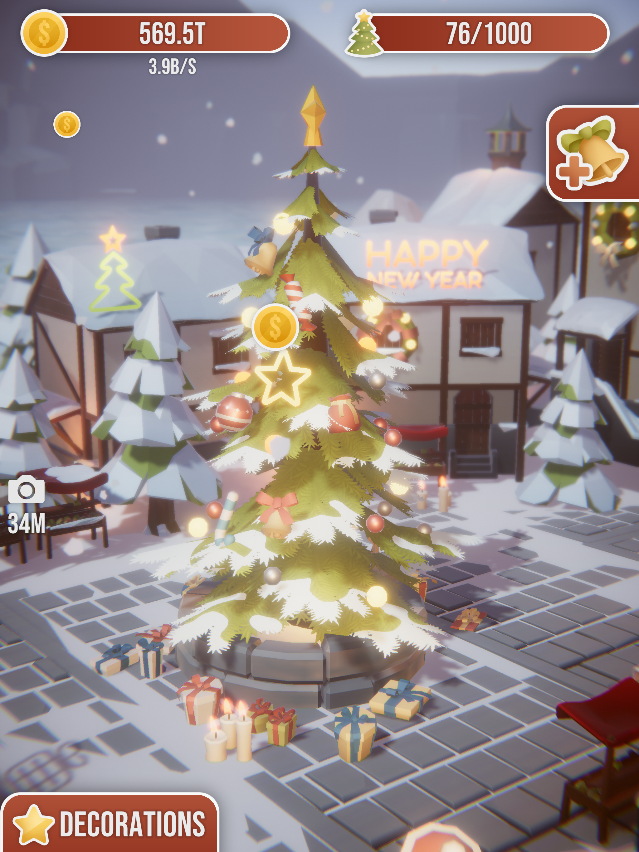 Idle Christmas Tree