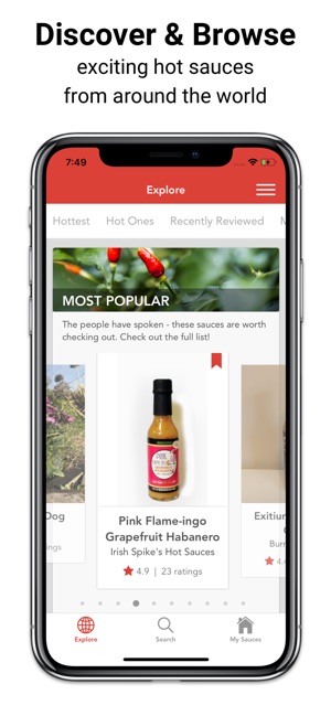 SauceBoss - Explore Hot Sauces(圖1)-速報App