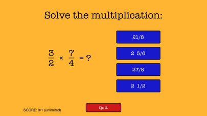 Fractions To Go Screenshot