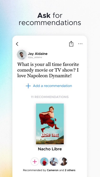 Likewise: Get Recommendations screenshot-6