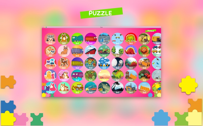 puzzle. kids iphone screenshot 2
