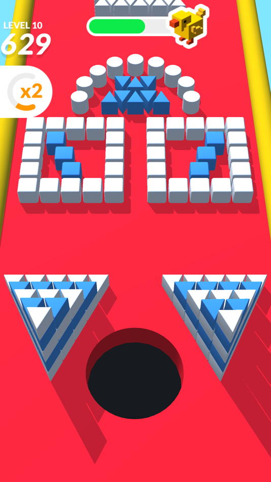 #2. Holoo - Swallow every cube ! (iOS) By: ELIA GAMES