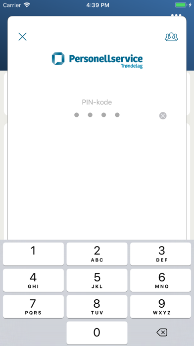 Screenshot #1 pour PersonellService Trøndelag