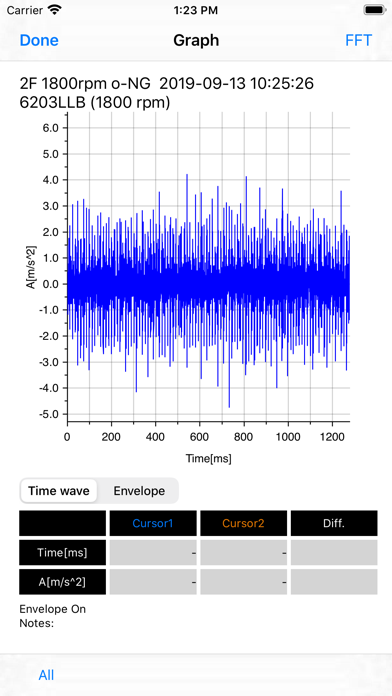 NTN PORTABLE VIBROSCOPE screenshot 2