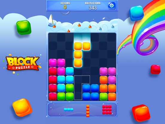 Candy Block Puzzle Blitz iPad screenshot 6 - Games app