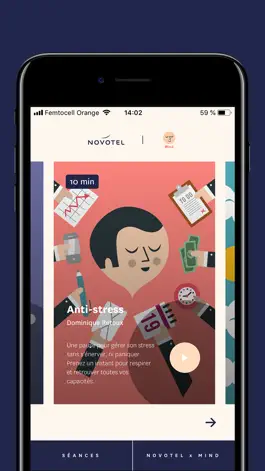 Game screenshot Méditer avec Novotel apk