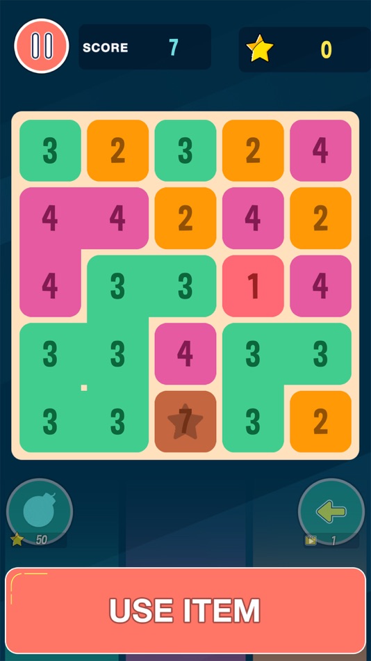 #2. Merge Block Ultra Number (iOS) By: Quang Bui