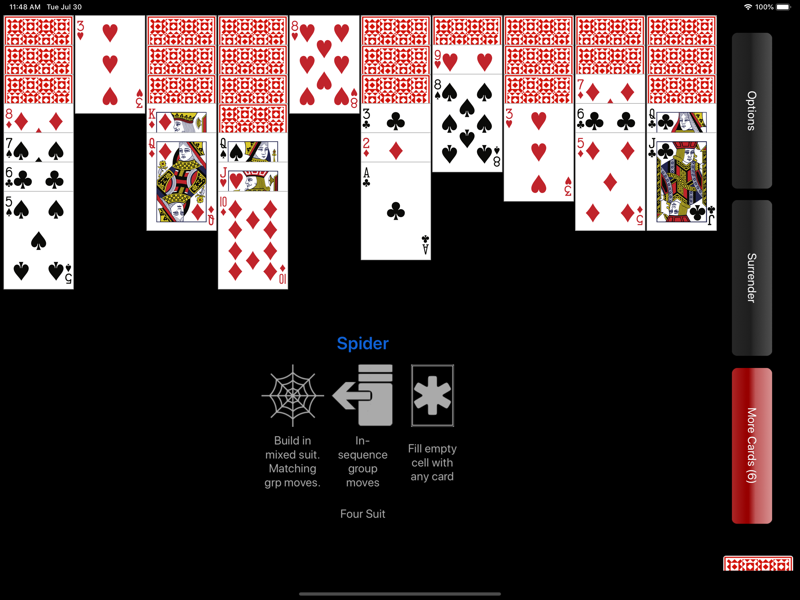 Spider Classic Solitaire