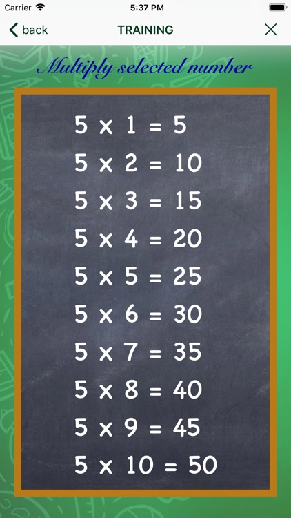 Study of multiplication table screenshot-3