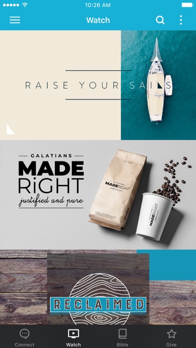 Salty Church App Screenshot