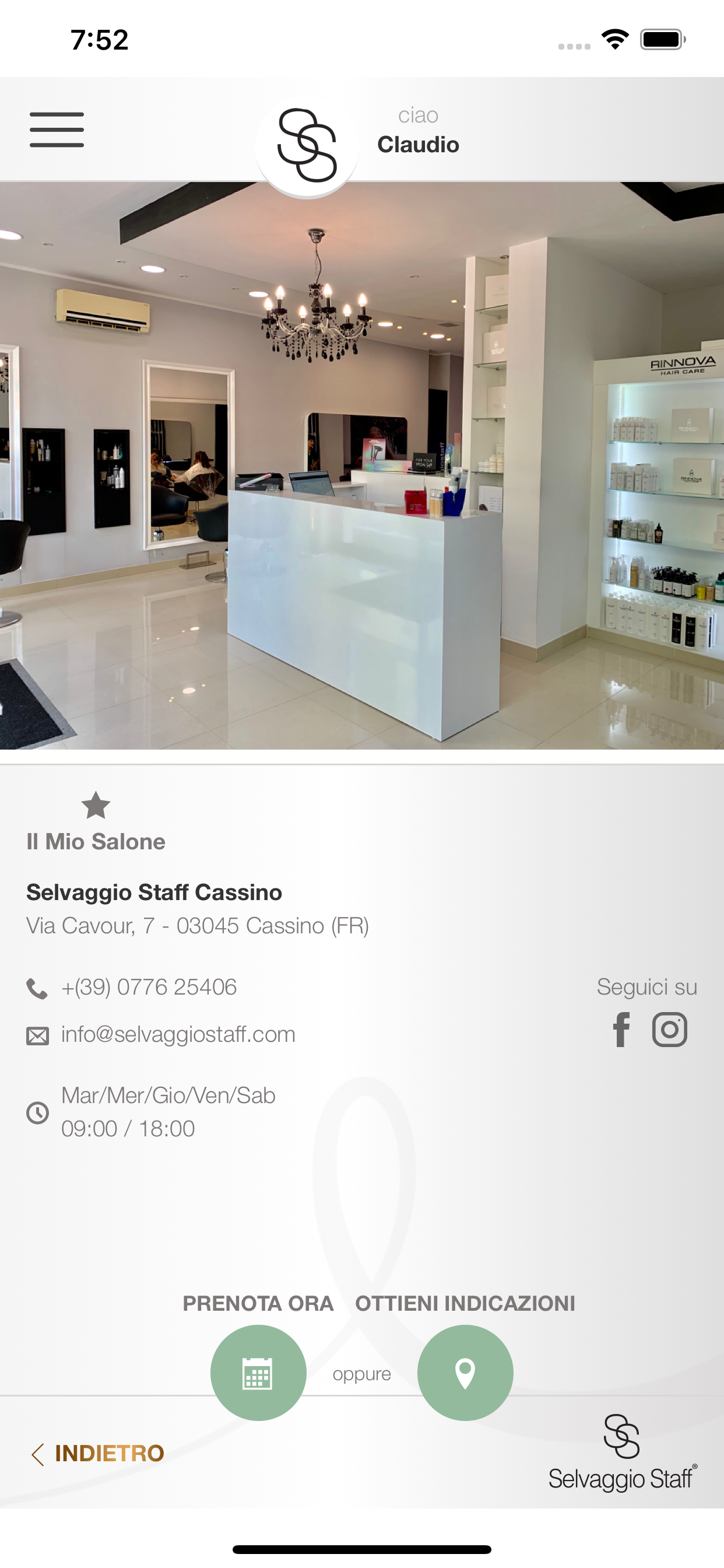 Selvaggio Staff