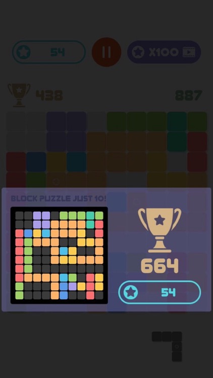 Block Puzzle Just 10! screenshot-8