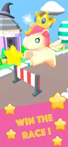 Cute Unicorn: running games screenshot #2 for iPhone