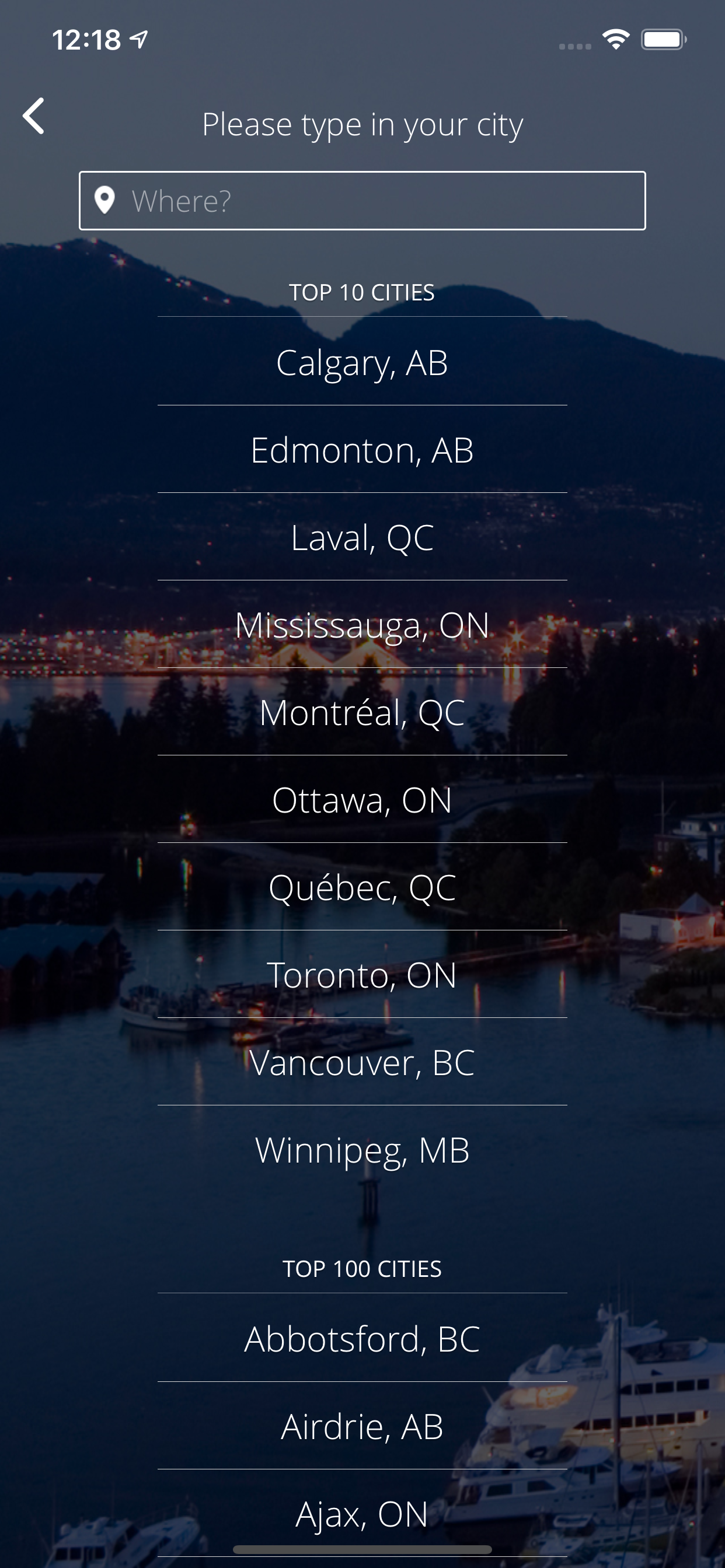 Canada411 screenshot 3