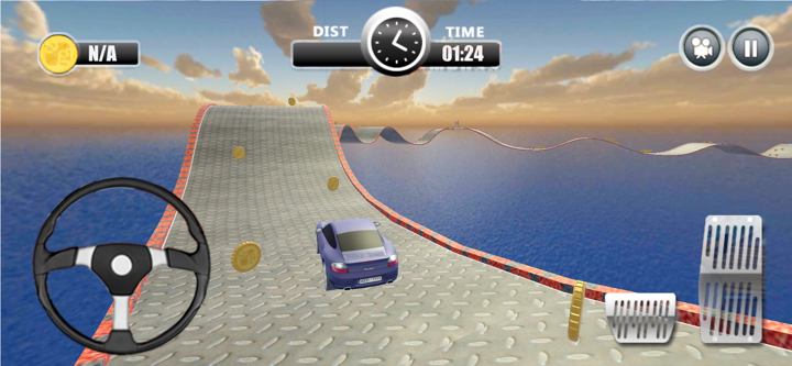 Impossible Road Monster Truck screenshot 7
