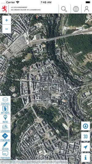 geoportail.lu screenshot 3